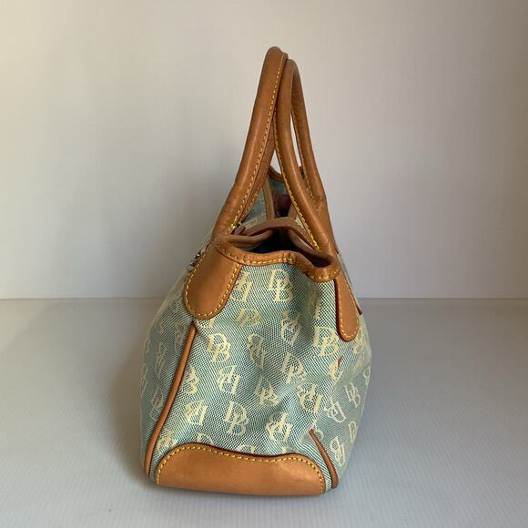 Dooney & Bourke Vintage Satchel DB Monogram - Picture 4 of 13